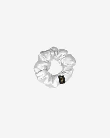 Elastic de Par din Matase M, Alb Perlat