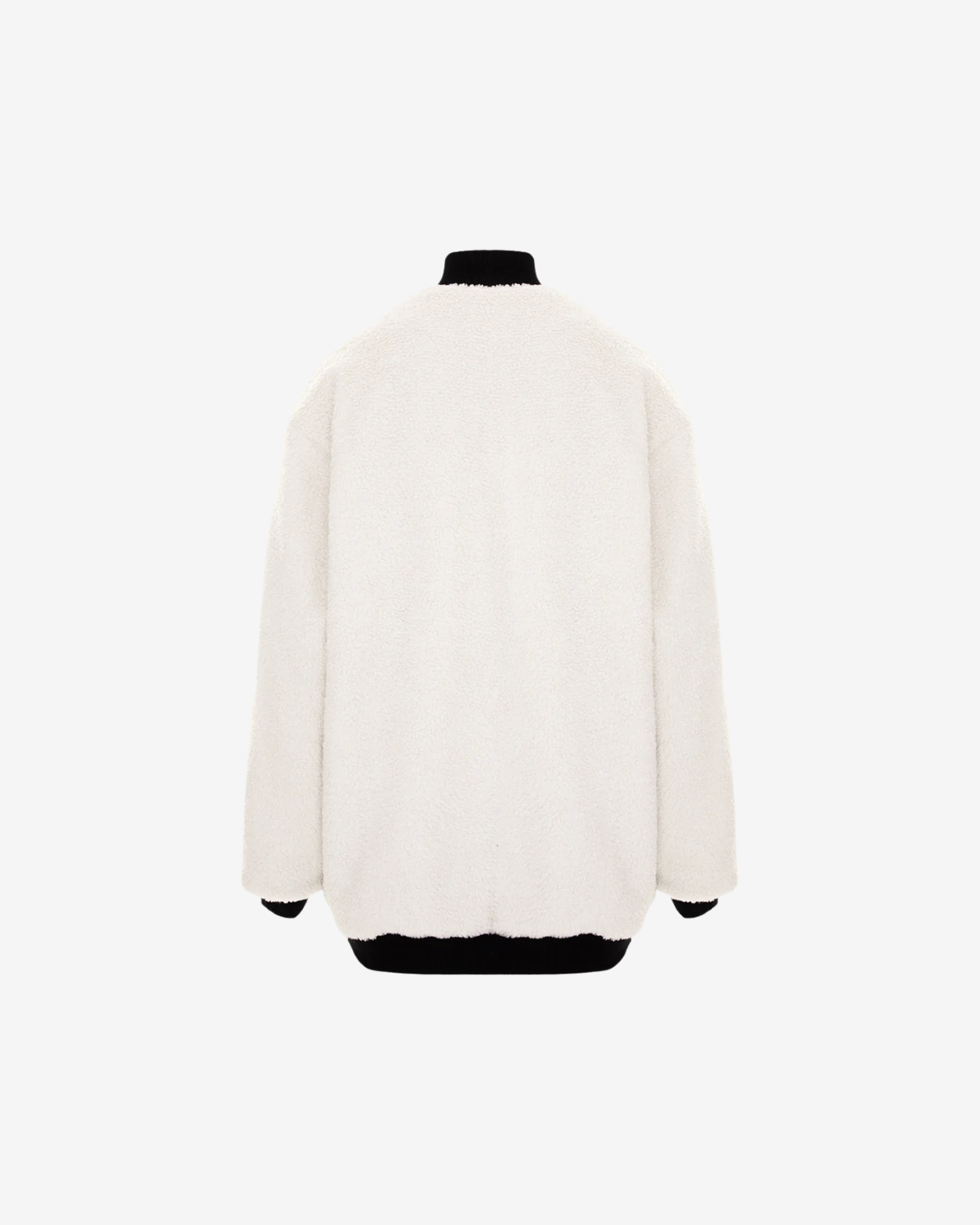 Bomber Oversized Unisex, Alb