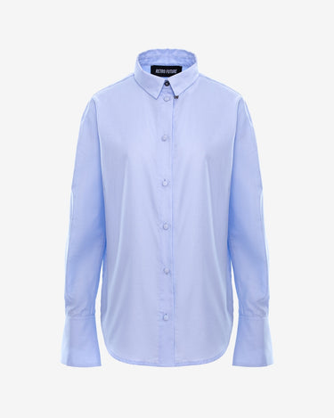 Camasa Oversized, Albastru Deschis