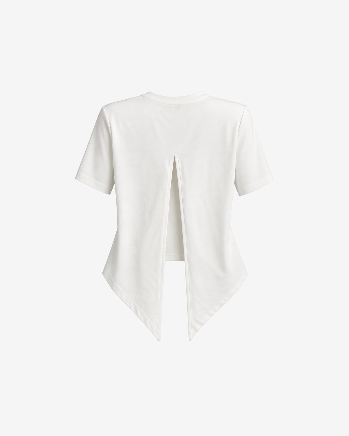 Tricou Tie Back, Alb