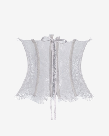 Corset "Chantilly", White Swan