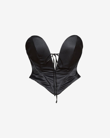 Corset Natalie, Negru