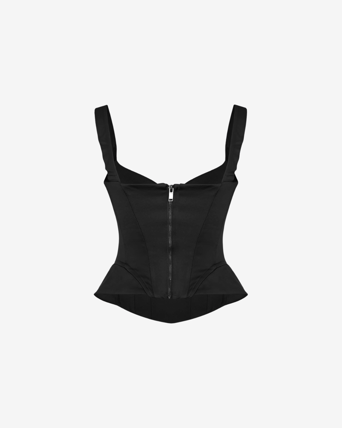 Corset Structurat, Negru