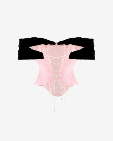 Corset Top, Pearl