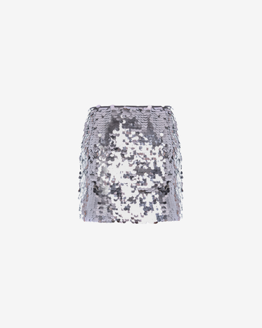 Blankie Velvet Mini Skirt, Black