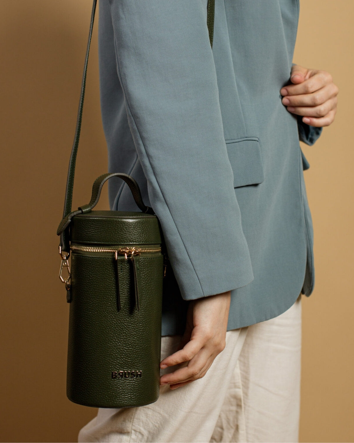 Geanta "Tequila", Khaki, Brush
