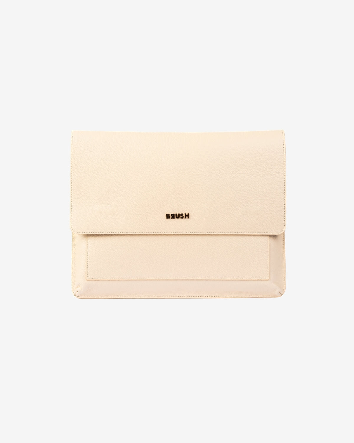 Husa Piele pentru Laptop, Crem
