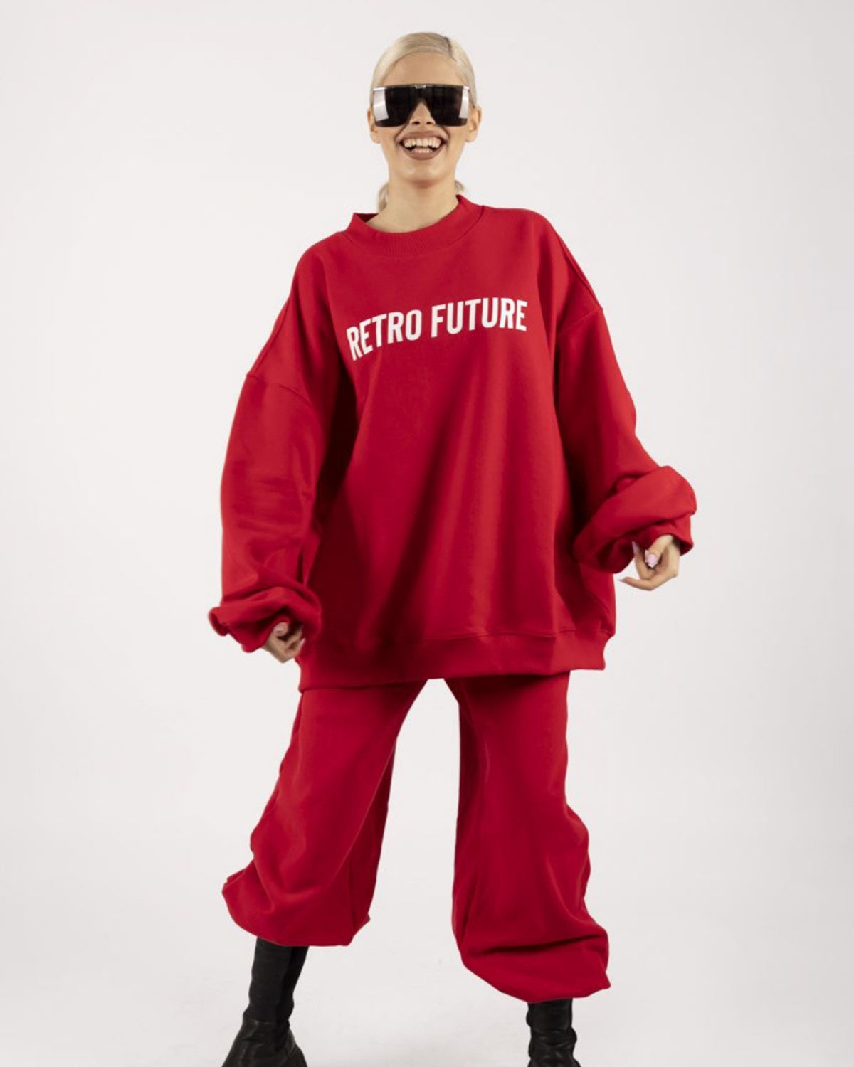 Pantaloni de Trening Baloon Unisex, Rosi
