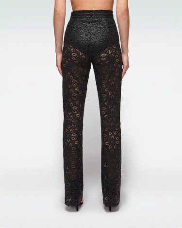 Pantaloni din Dantela Carolyn, Negri
