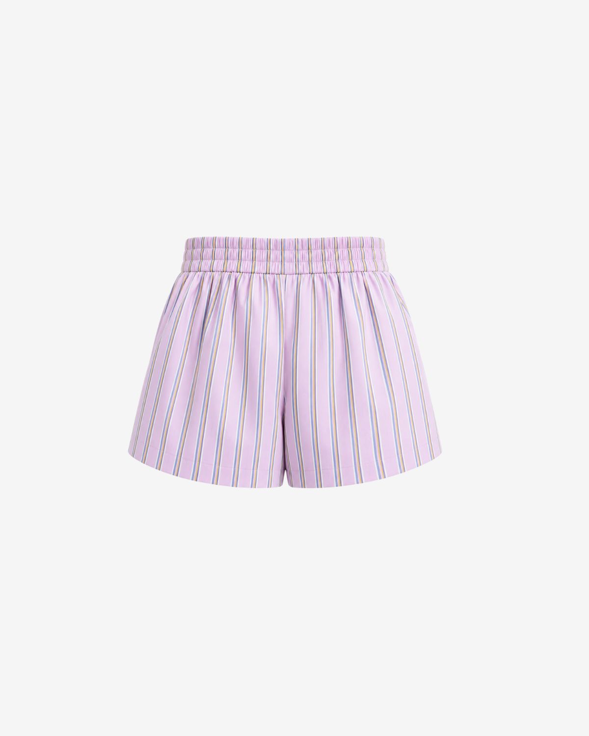 Pantaloni Scurti cu Dungi, Roz