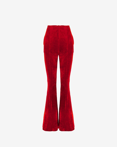 Blankie velvet bell bottom trousers