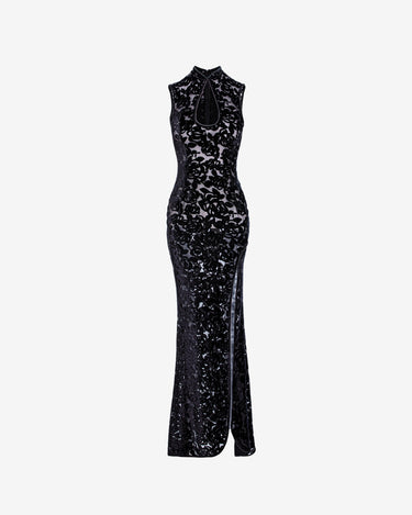 Rochie cu Trena Audra, Neagra