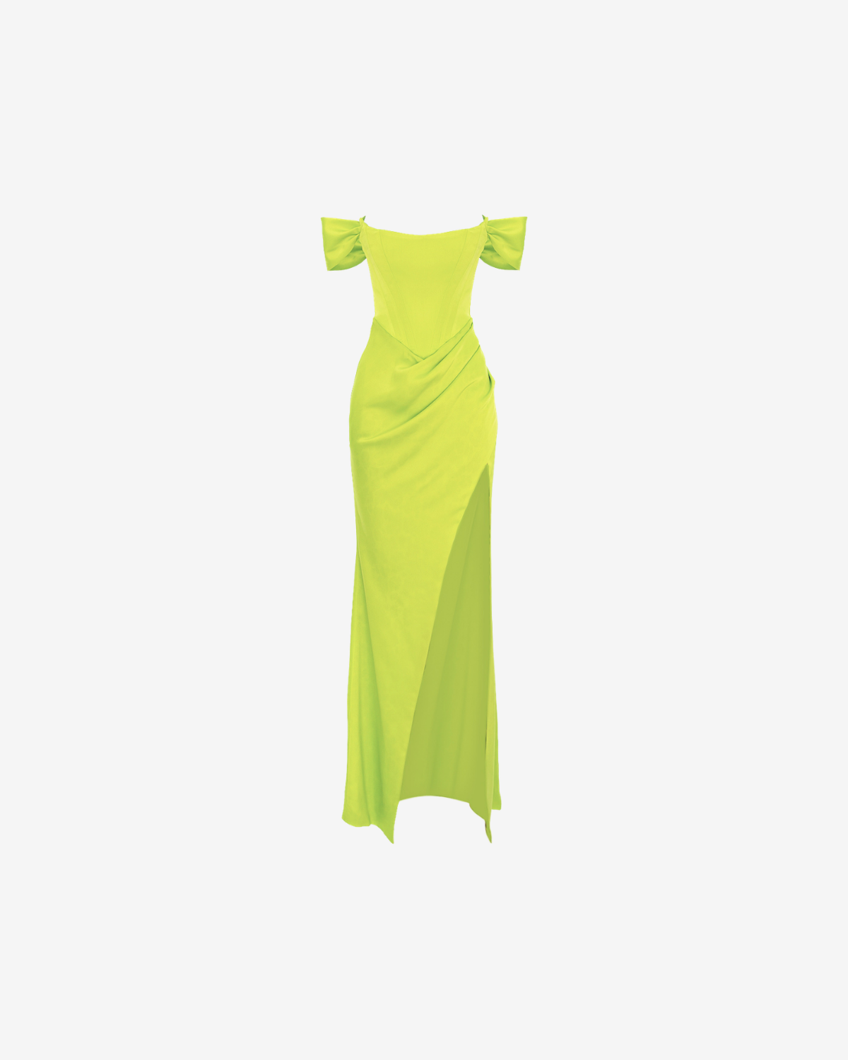 Rochie Victorian Swag, Lime