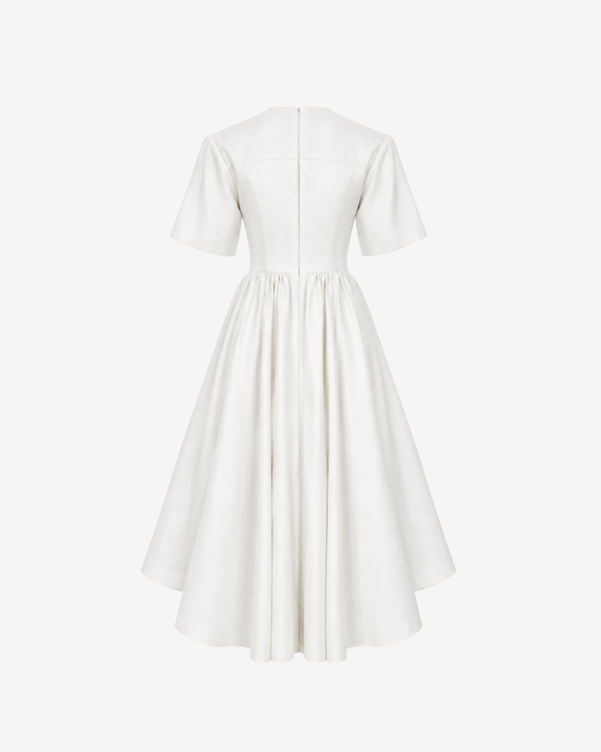Rochie Midi, Alba
