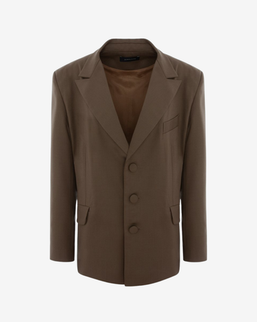 Sacou Clasic Oversized, Maro
