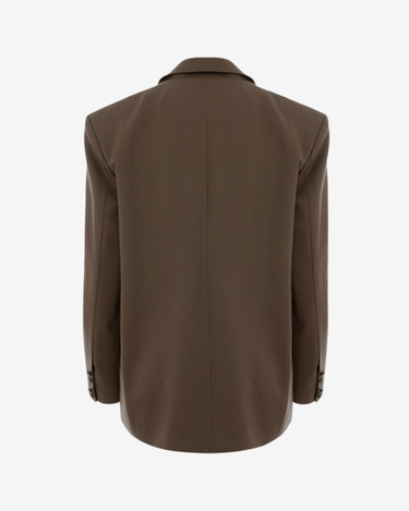 Sacou Clasic Oversized, Maro