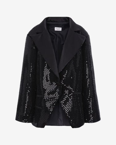 Sacou Glamour, Negru