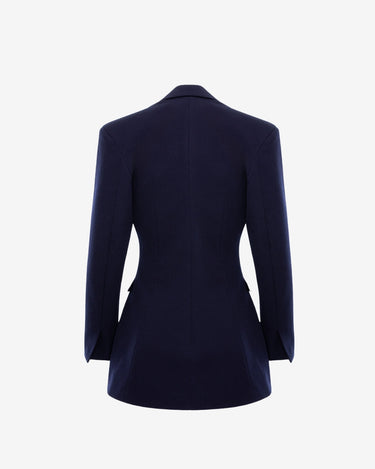 Sacou Hourglass, Albastru Inchis