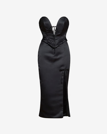 Set Fusta si Corset Natalie, Negru
