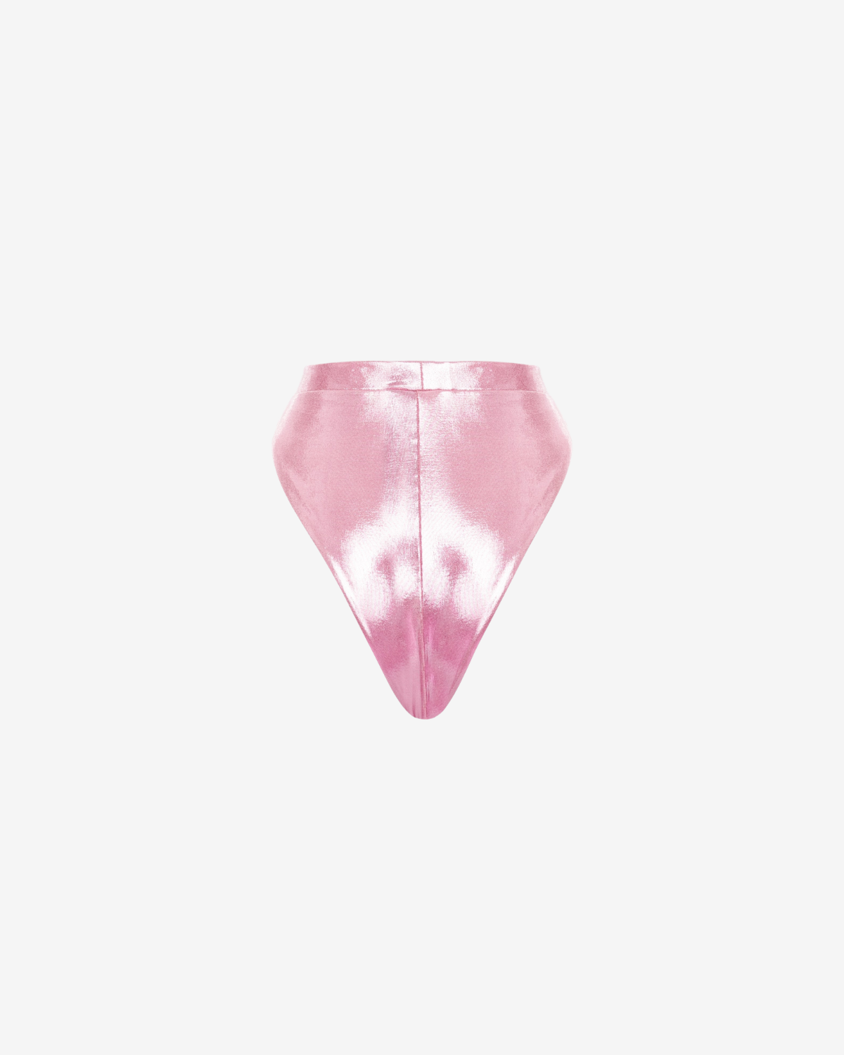 Slip de Baie Bralette, Metallic Pink