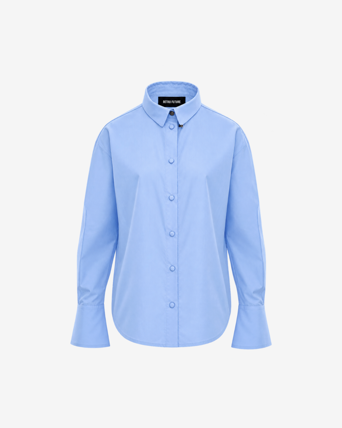 Camasa Oversized, Albastru Deschis