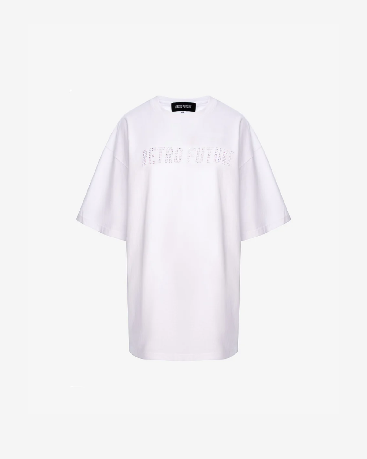 Tricou Universal Oversized Diamond, Alb