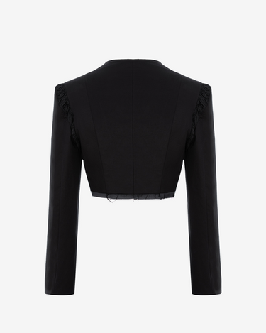 Blazer Scurt Incretit "404"