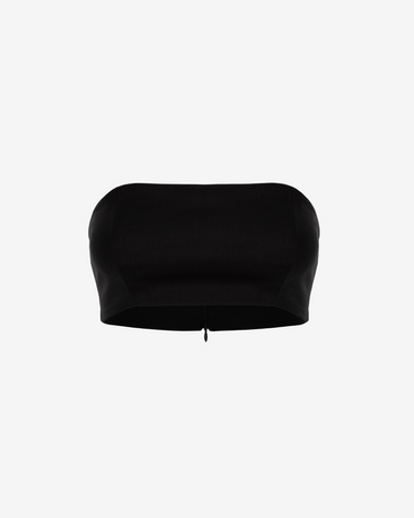 Bustiera din Stofa, Neagra
