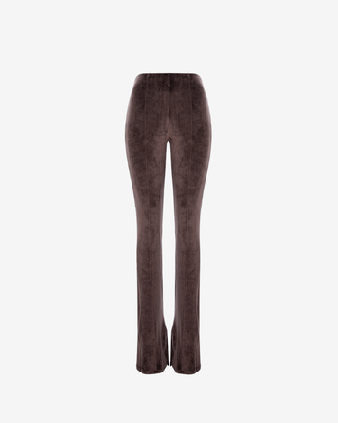 Colanti Slim Blankie cu Despicatura, Chocolate