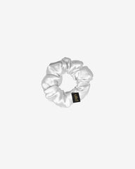 Elastic de Par din Matase, Alb Perlat