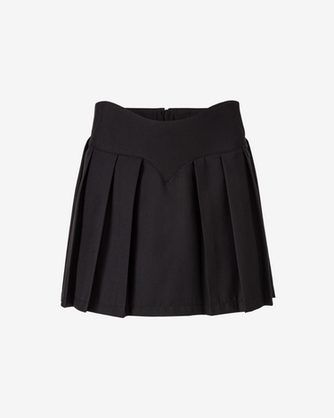 Fusta Mini Plisata, Neagra