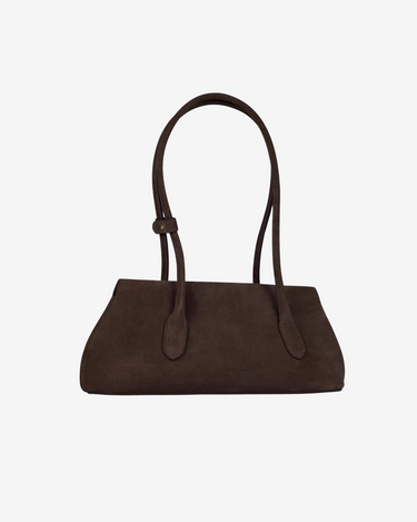Geanta Aurora Linea, Chocolate Suede