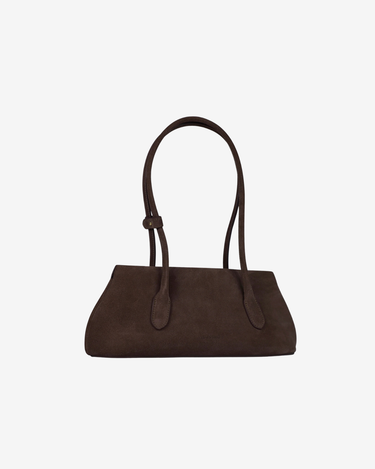 Geanta Aurora Linea, Chocolate Suede