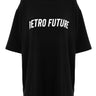 Retro Future Tricou universal oversized cu logo Retro Future