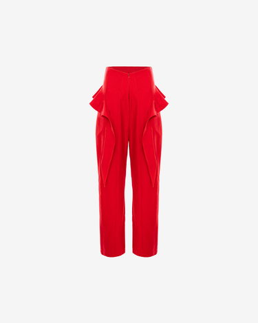 Pantaloni din Denim Top Balloon