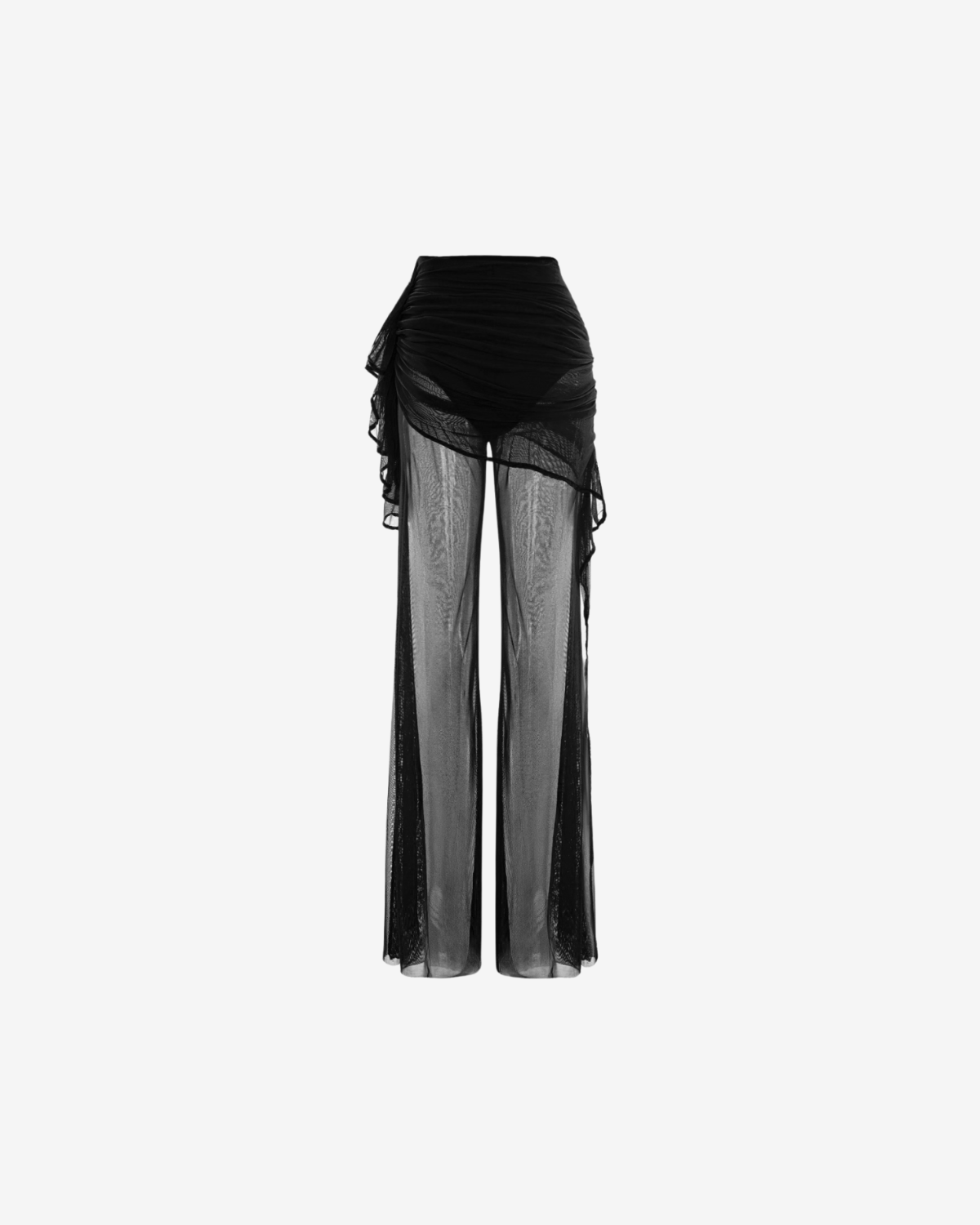 Pantaloni Tulle "Firewall Flow", Negri