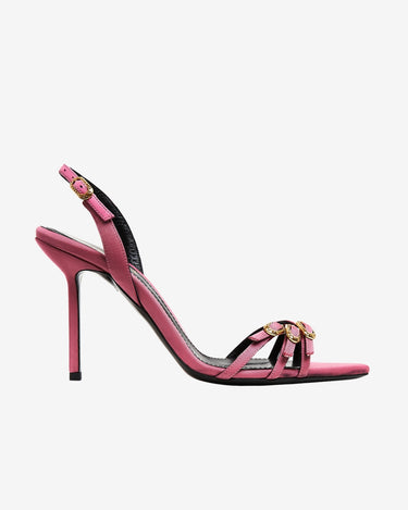 Sandale din Satin Ivy, Roz