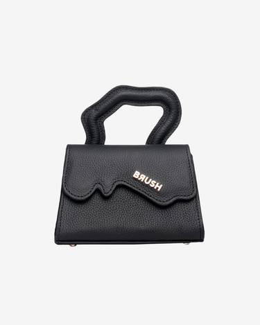 "Leak" Leather Bag, Pink