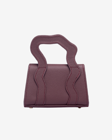 "Leak" Leather Bag, Pink