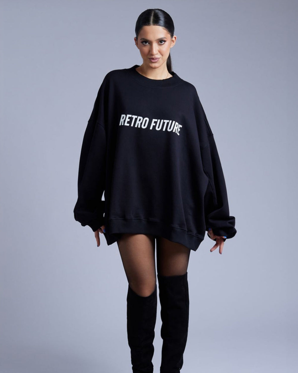 Bluza Balloon Unisex, Neagra