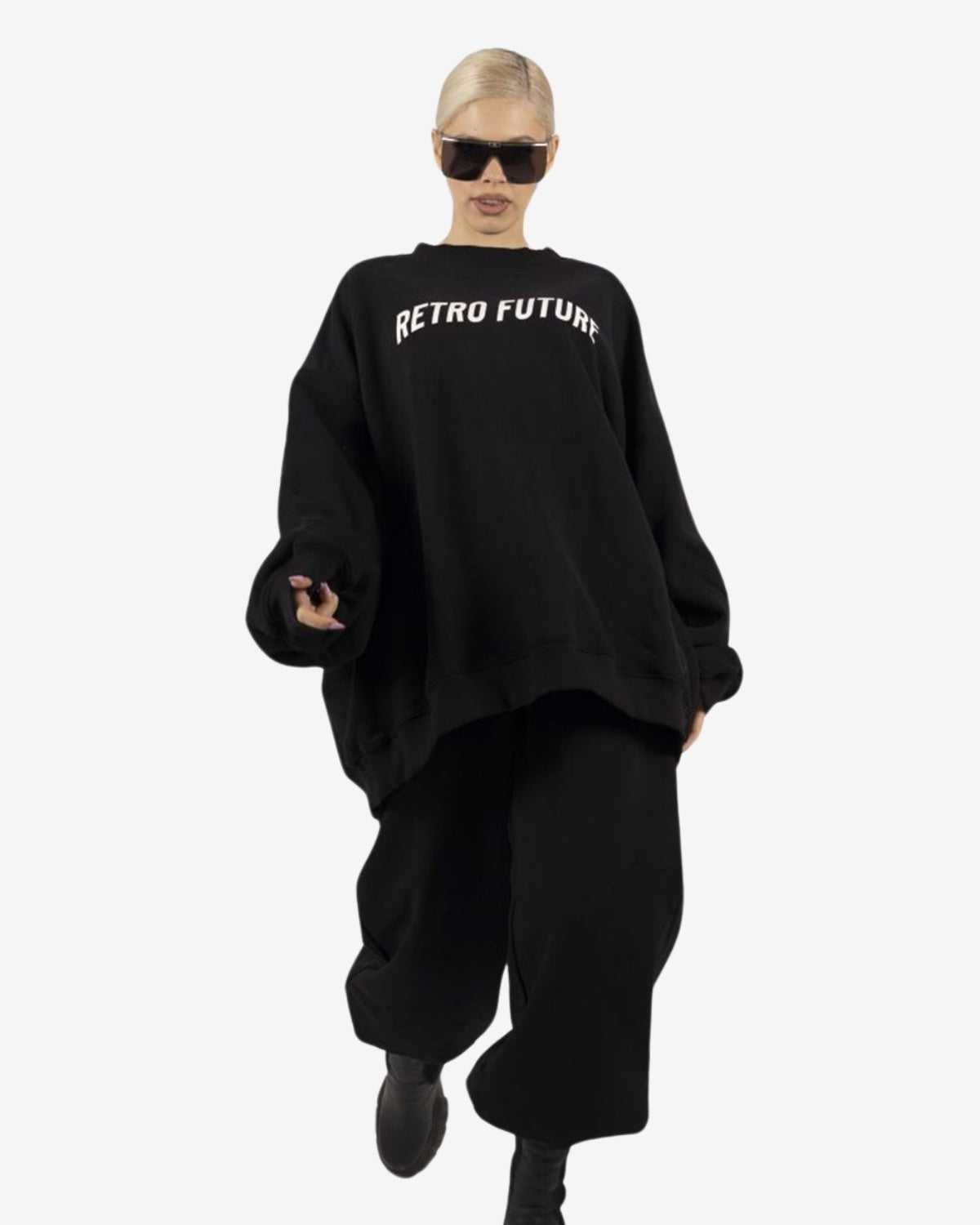 Pantaloni Balloon Unisex, Negri