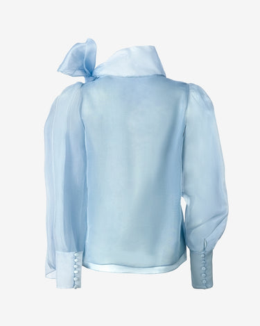 Bluza din Organza, Baby Blue