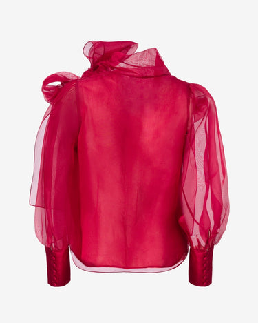 Bluza din Organza, Rosie