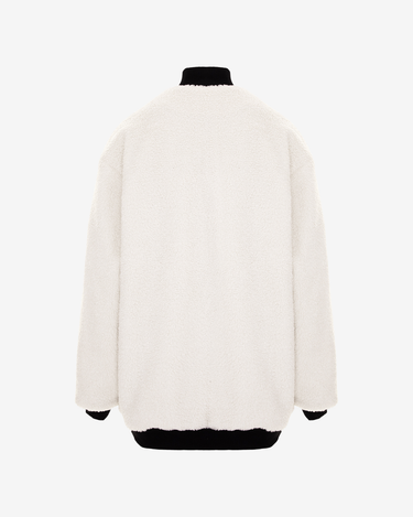 Bomber Oversized Unisex, Alb