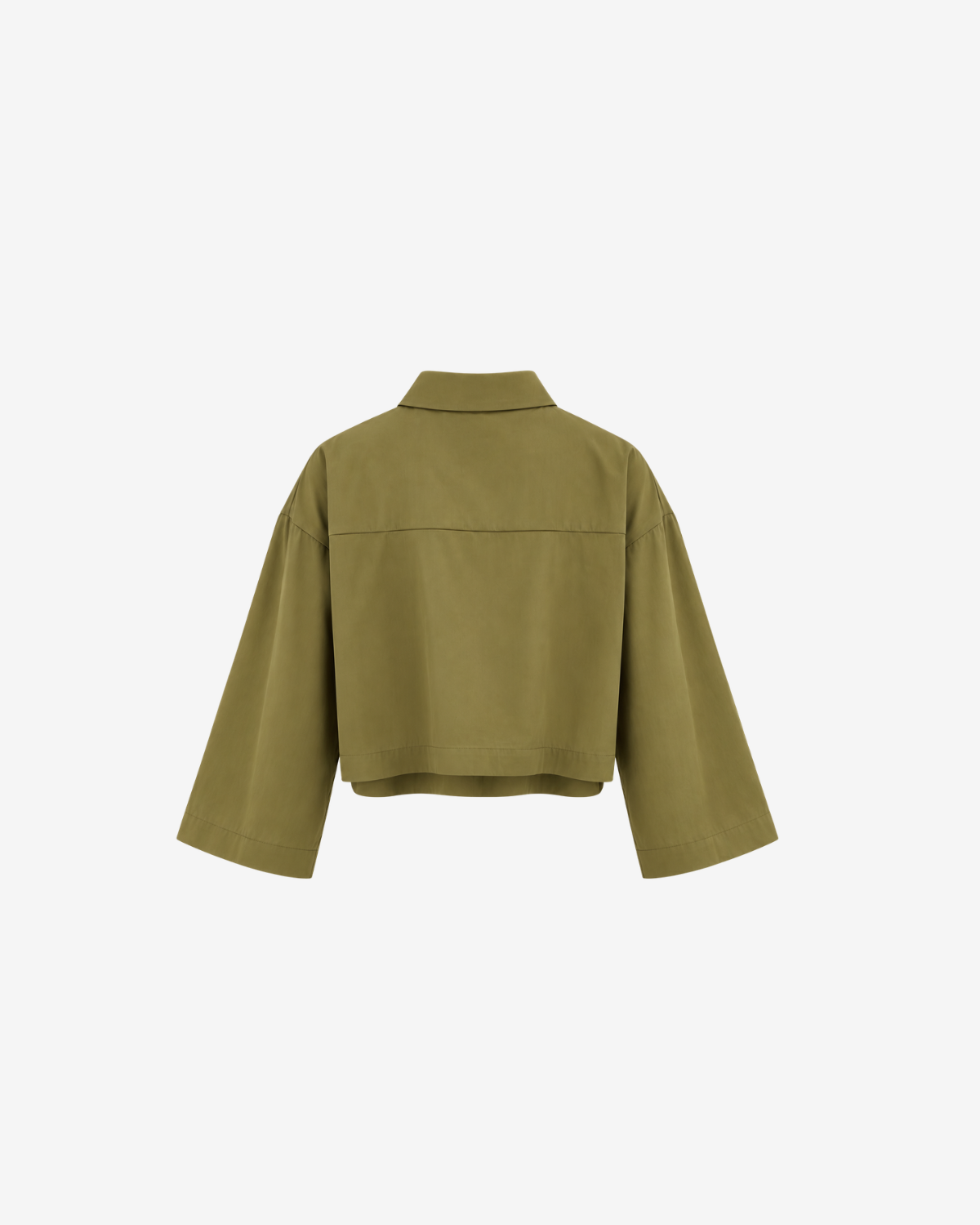 Camasa Crop, Khaki
