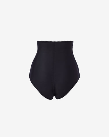 Chilot Postnatal cu Talie Inalta si Inchizatori Duble, Negru