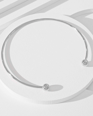 Choker din Argint "Sphere"