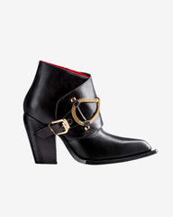 Ciocate din Piele Western Rich Bitch, Negre