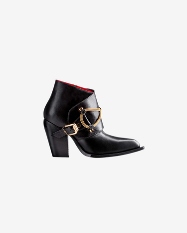 Ciocate din Piele Western Rich Bitch, Negre
