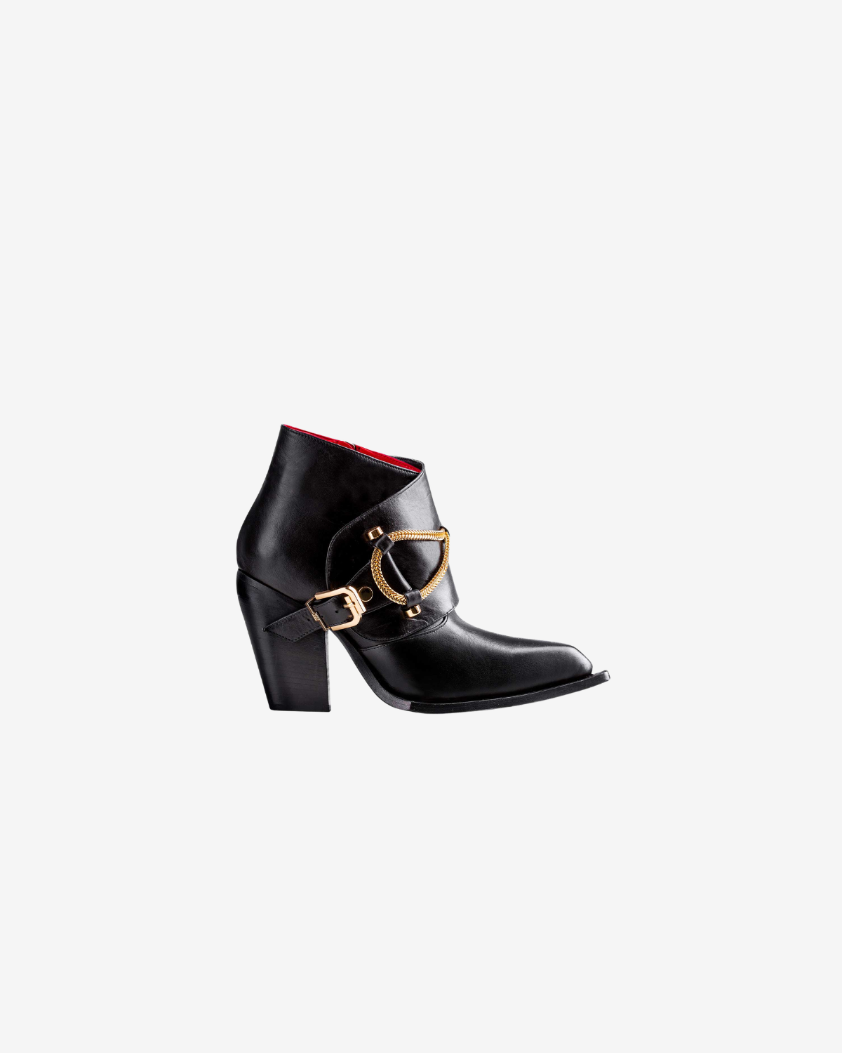 Ciocate din Piele Western Rich Bitch, Negre